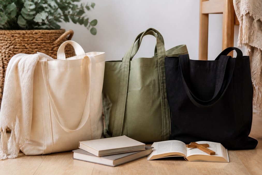 Buy Faith Inspired Tote Bags Online: 3 Meaningful Picks