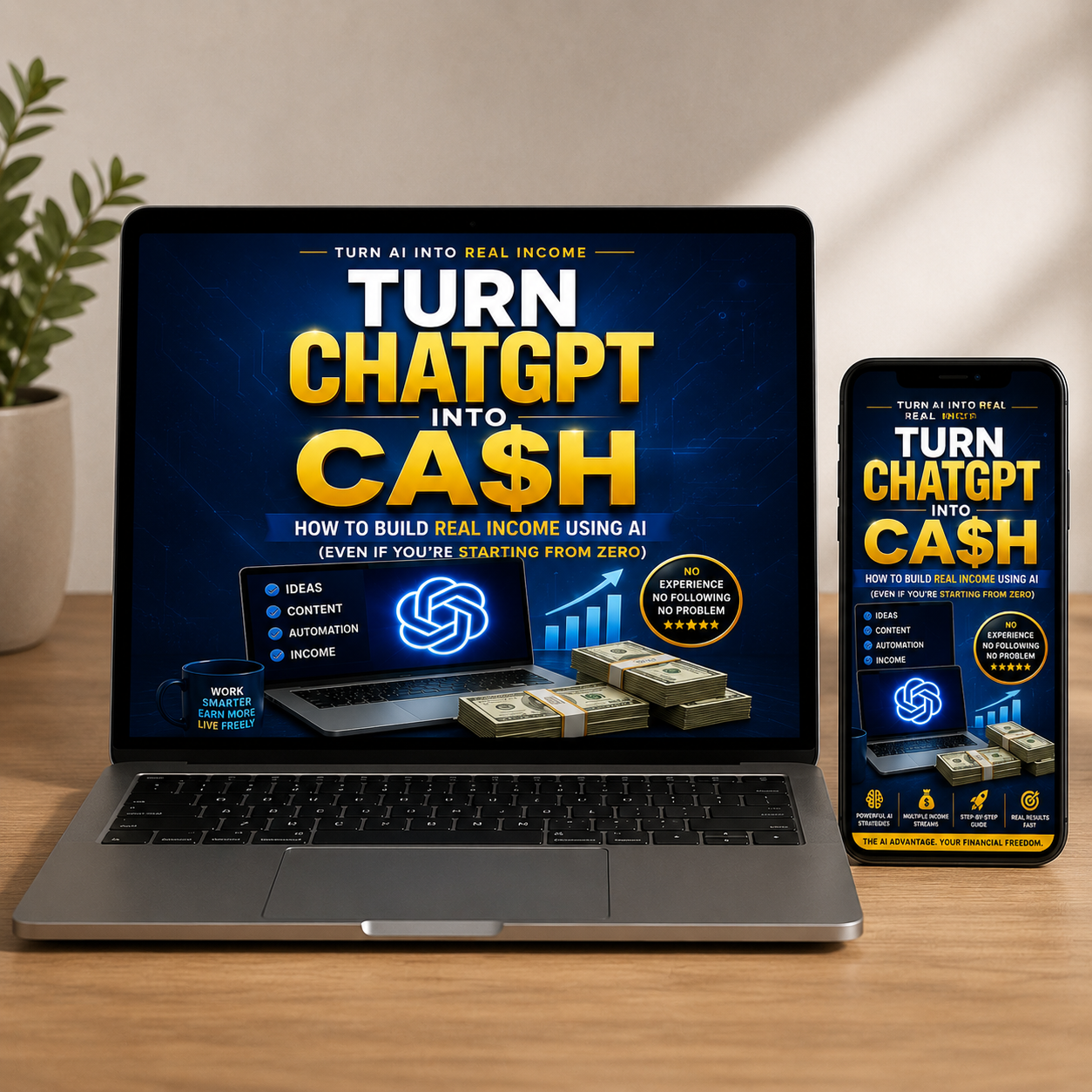 TURN CHATGPT INTO CASH E-Book