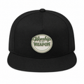 Worship Is My Weapon Christian Snapback Hat | Faith-Based Baseball Cap |