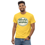 Worship Is My Weapon Christian T-Shirt | Faith-Based Graphic Tee for Men & Women