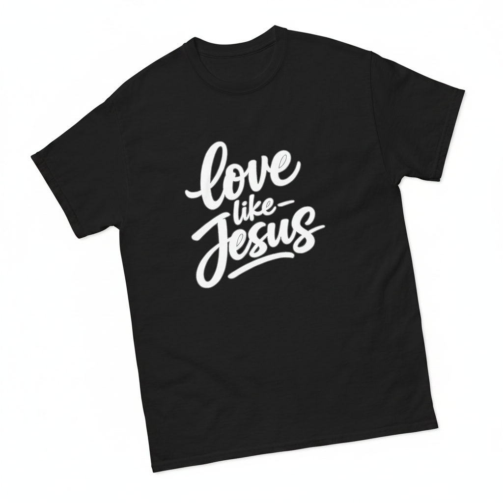 Love Like Jesus Inspirational Faith T-Shirt