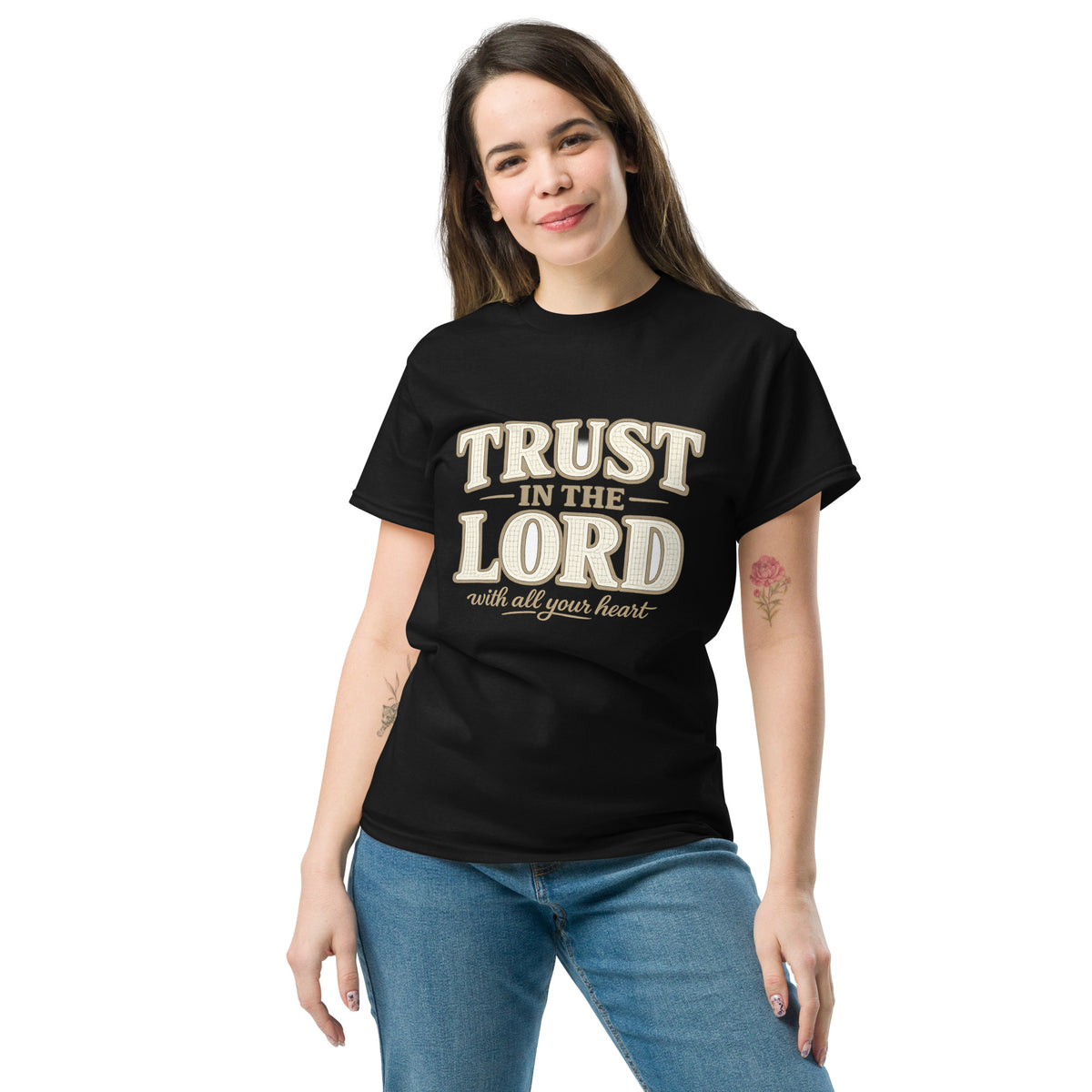 Trust in the Lord Faith-Based Graphic T-Shirt