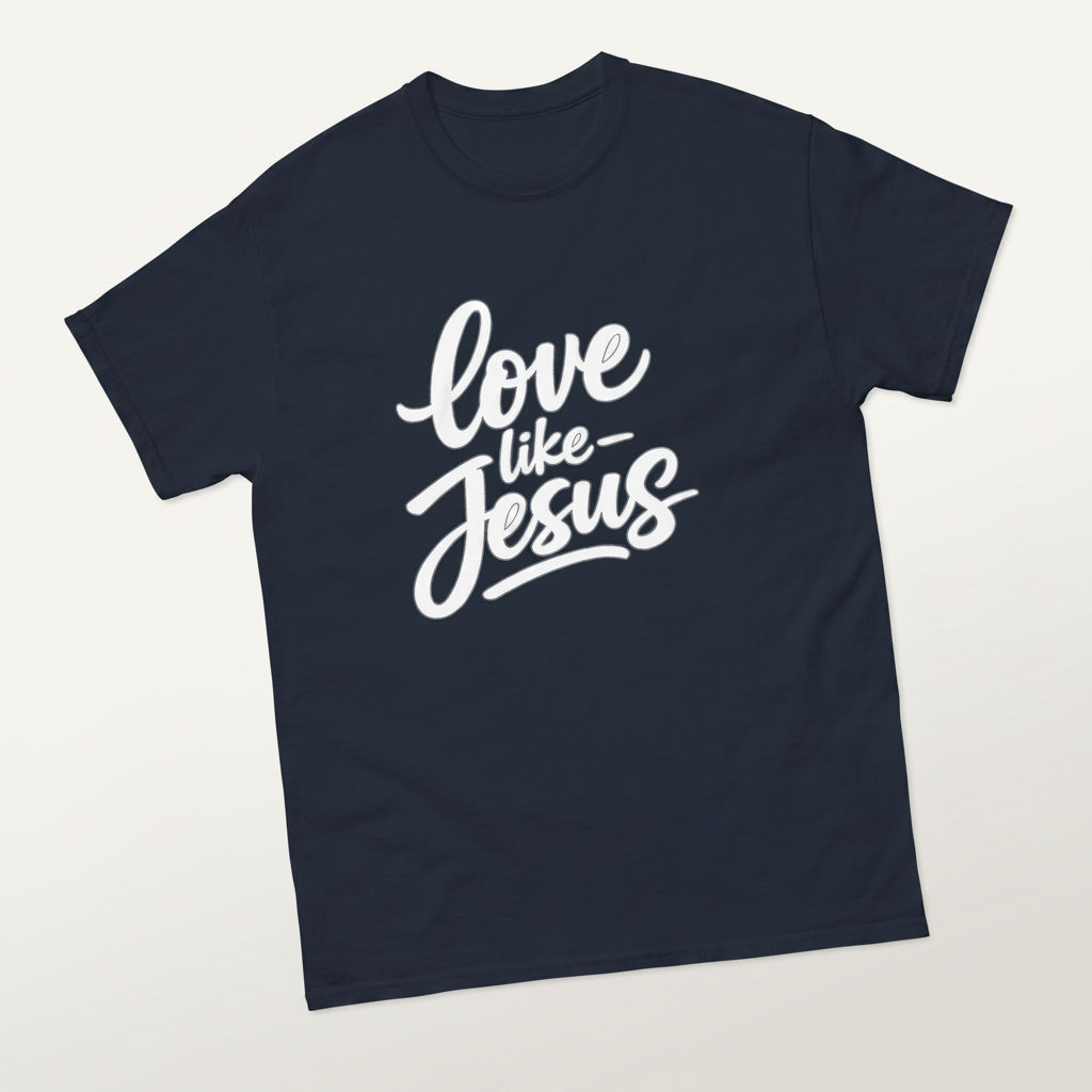 Love Like Jesus Inspirational Faith T-Shirt