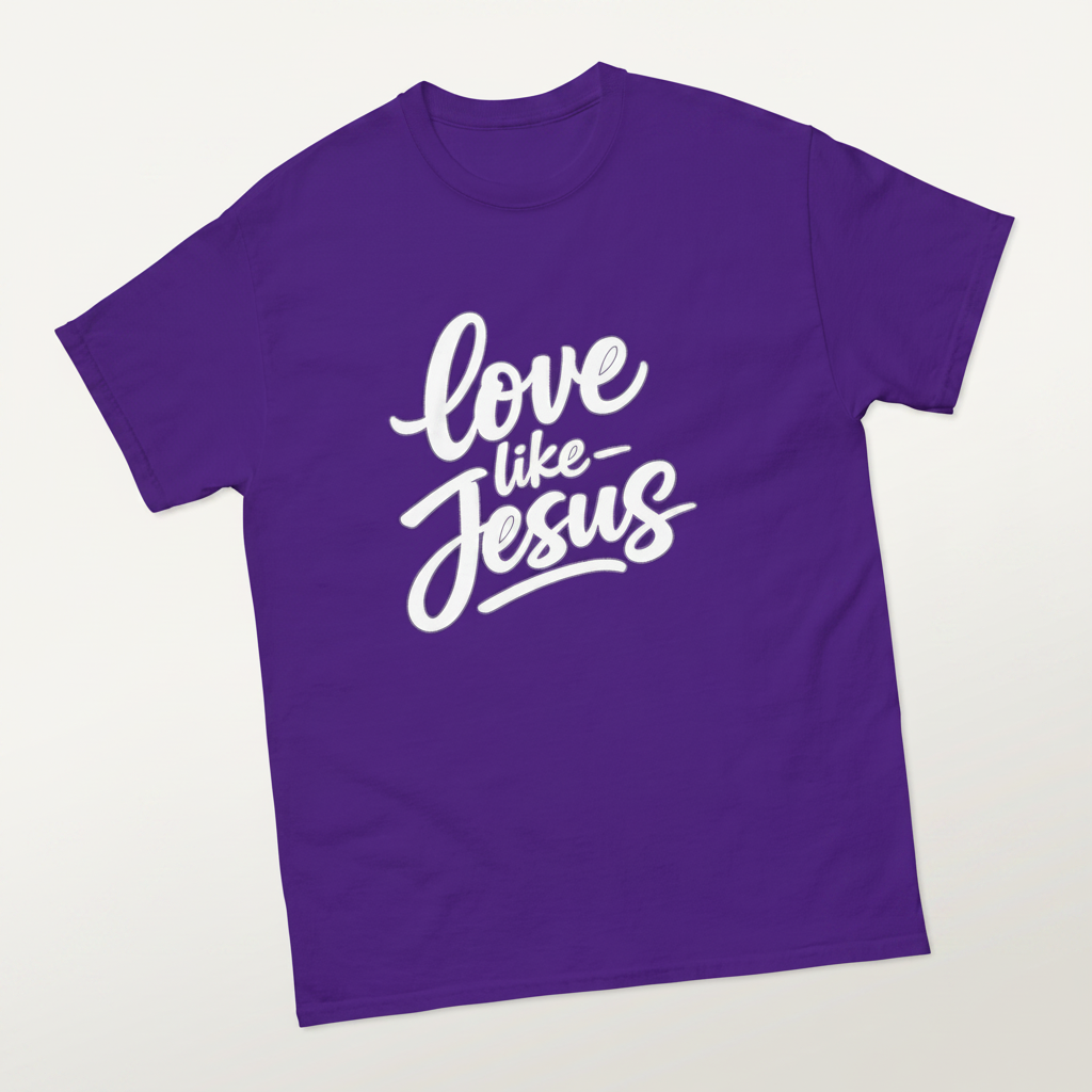Love Like Jesus Inspirational Faith T-Shirt